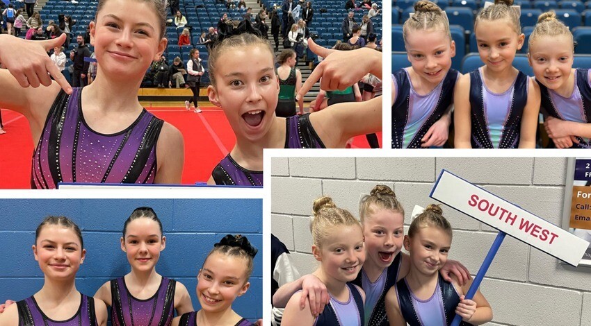 Kingsley Gymnasts compete at the National Finals