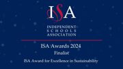 ISA Award for Excellence in Sustainability