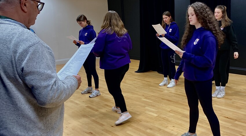 A Day of Inspiration: Year 10 Drama Masterclass with Mark Wheeller