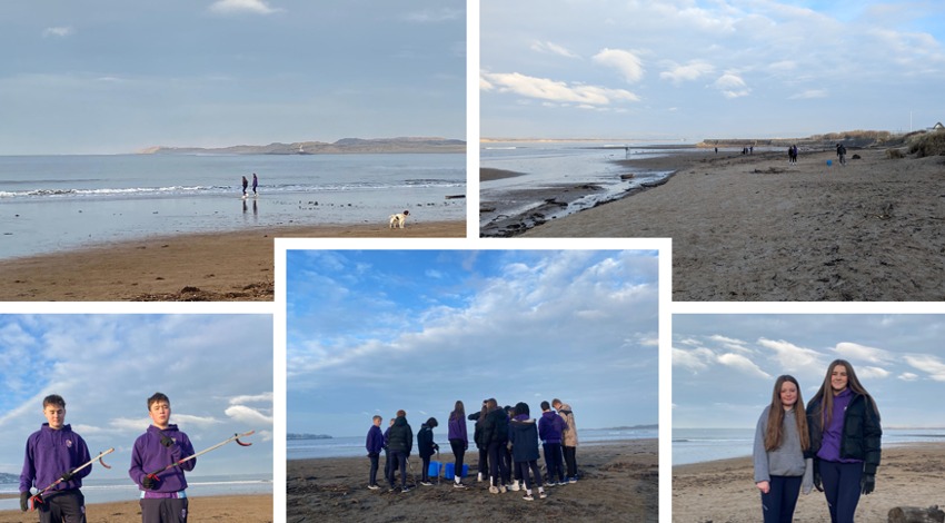 Kingsley devon beach clean