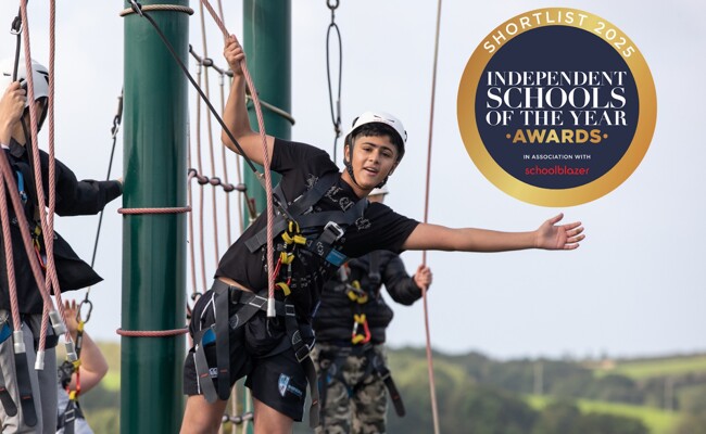 Kingsley Shortlisted for Regional Independent School of the Year: South