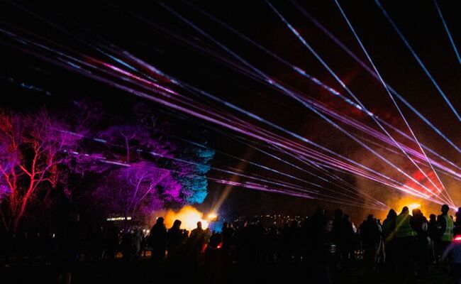 Kingsley Reimagines Bonfire Night with a Stunning Modern Laser Show&nbsp;
